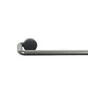 Kit de tringle à rideau Sombrio Diam.16/19 mm Acier mat 120-210 cm