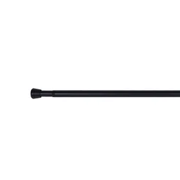 Kit de tringle a rideau Fuji Diam.28 mm Noir mat 60-90 cm