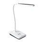 Lampe de bureau, design, plastique blanc tactile, INSPIRE Mesquite, 700lm