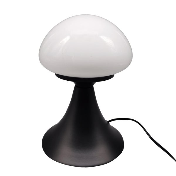 Lampe, design, métal noir, INSPIRE KINOKO, H. 22cm