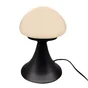 Lampe, design, métal noir, INSPIRE KINOKO, H. 22cm