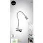 Lampe de bureau  INSPIRE LED Gao, aluminium, argent,  H.35 cm