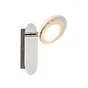 Spot patère led intégrée, métal chrome, INSPIRE Loob