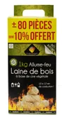 Allume-feu laine de bois CHEMINETT 1kg