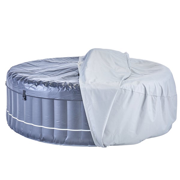 Housse de protection spa 4 places, NATERIAL Prisma, L.220 x l.220 x H.71 cm