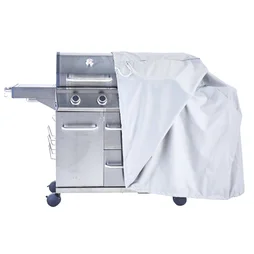 Housse de protection barbecue et plancha NATERIAL L.188 x l.57 x H.97 cm