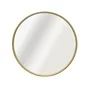Miroir rond bois naturel Nordik INSPIRE diam.62 cm