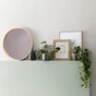 Miroir rond bois naturel Nordik INSPIRE diam.62 cm