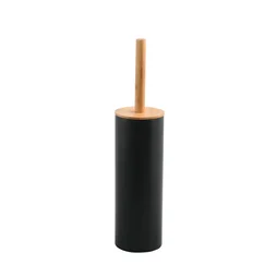 Pot balai wc à poser SPIRELLA Adonis noir bambou