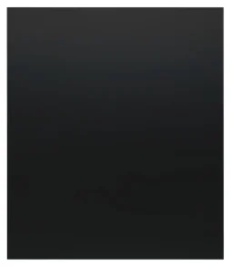 Fond de hotte verre noir brillant 60 x 70 cm