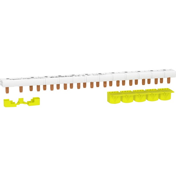 Peigne d'alimentation horizontal reversible SCHNEIDER ELECTRIC H.21 x l.236 mm