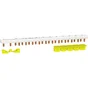 Peigne d'alimentation horizontal reversible SCHNEIDER ELECTRIC H.21 x l.236 mm