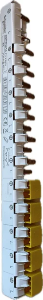 Peigne d'alimentation horizontal reversible SCHNEIDER ELECTRIC H.21 x l.236 mm