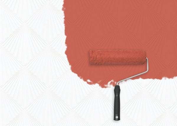 Papier pient à peindre revêtement de rénovation sur intissé 140 g/m² palmette