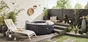 Bain de soleil en aluminium NATERIAL Lyra, blanc
