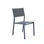 Chaise de jardin en aluminium, NATERIAL Orion beta, gris/argent