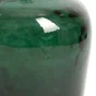 Vase verre recyclée, jeanne, vert, l.24 x H.40 cm