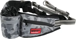 Ceinture jogging pour laisse chien Moov gris
