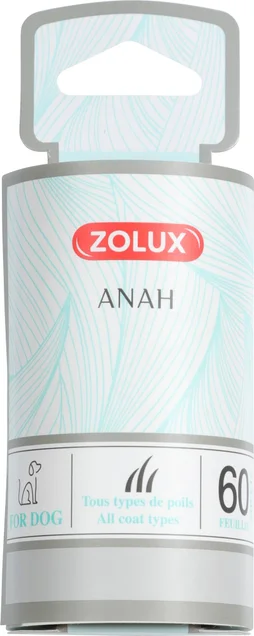 Recharge rouleau adhésif ramasse poils anah