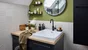 Mitigeur lavabo, SENSEA Loa L, noir