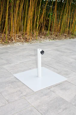 Pied de parasol autoportant, FLAT, blanc