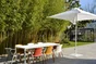 Pied de parasol autoportant, FLAT, blanc