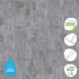 Dalle en pvc clipsable forte, ARTENS, 1.67 m2 Ep.4 mm décor moods zincs2