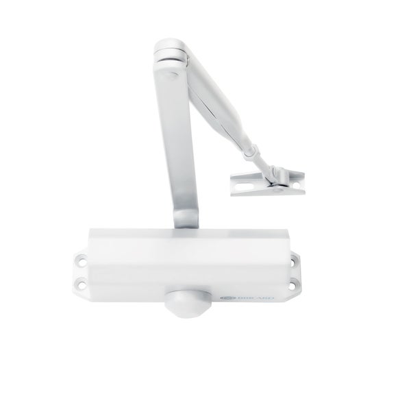 Ferme-porte a coulisses BRICARD 6100201 Force 3, acier blanc