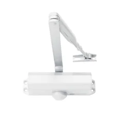 Ferme-porte a coulisses BRICARD 6100201 Force 3, acier blanc