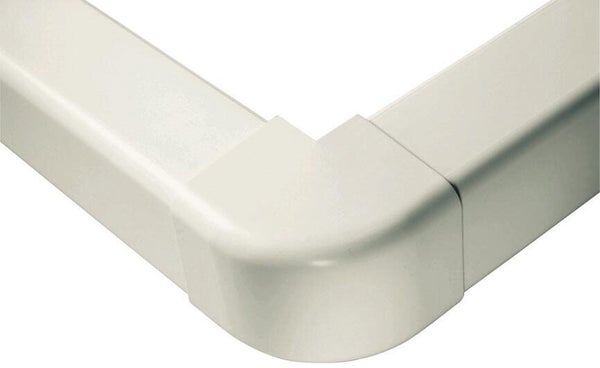 Angle extérieur pour goulotte à l'unité, 140 x 90 mm ivoire