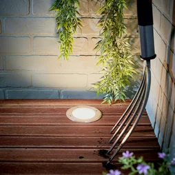Spot à encastrer extérieur Detroit GX53 600 lumens diam. 12 cm INSPIRE