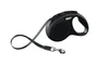 Laisse chien flexi classic sangle S, 5 m noire