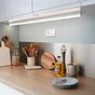 Réglette Moss module led 1 x 15 W L.121 cm blanc neutre INSPIRE