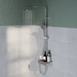 Colonne de douche easy chrome thermostat