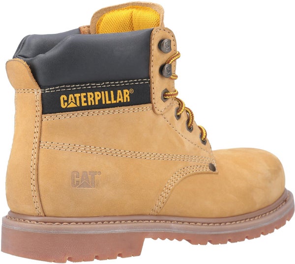 Chaussures de sécurité hautes CATERPILLAR Powerplant, coloris miel T41