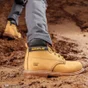 Chaussures de sécurité hautes CATERPILLAR Powerplant, coloris miel T43