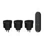 Lot de 3 prises extérieur, avec télécommande, LEXMAN, 3000 W
