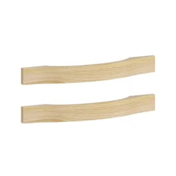 Lot de 2 poignées INSPIRE pour meubles Evo'm Brice bois 45mm