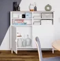 Lot de 2 poignées INSPIRE pour meubles Evo'm Oslo blanches mat 45mm