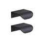 Lot de 2 poignées INSPIRE pour meubles Evo'm Oslo noires mat 45mm