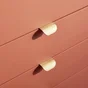Lot de 2 poignées INSPIRE pour meubles Evo'm Oslo laiton brossé 45mm