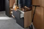 Lot de 2 poignées INSPIRE pour meubles Evo'm Oslo noires mat 180mm
