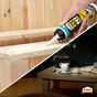 Colle fixation interieur acryliq pattex ni clou ni vis bois msp 133g