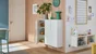 Caisson SPACEO Evo'm Blanc H.38,4 X L.60 P.28 cm