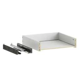 tiroir evo'm h.12,8 x l.40 x p.38 cm blanc spaceo