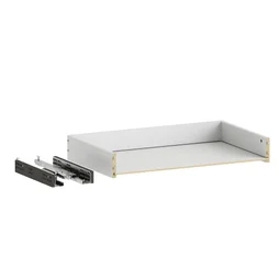 Tiroir pour caisson SPACEO Evo'm blanc H.8 x l.55.2 x P32 cm