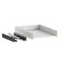 tiroir evo'm h.12,8 x l.40 x p.54 cm blanc spaceo