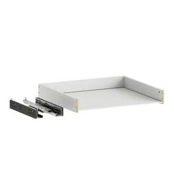 Structure de tiroir pour caisson SPACEO Evo'm blanc H.8 x  l.55.2 x  P48 cm