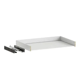tiroir evo'm h.12,8 x l.80 x p.54 cm blanc spaceo