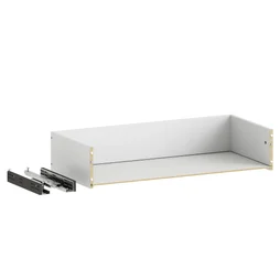 Structure de tiroir pour caisson SPACEO Evo'm blanc H.15 x l.73.4 x P32 cm